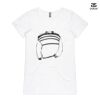 ASColour Ladies 'Bevel' V-Neck Tshirt Thumbnail