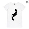 ASColour Ladies 'Bevel' V-Neck Tshirt Thumbnail