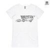 ASColour Ladies 'Bevel' V-Neck Tshirt Thumbnail