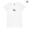 ASColour Ladies 'Bevel' V-Neck Tshirt Thumbnail