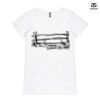 ASColour Ladies 'Bevel' V-Neck Tshirt Thumbnail