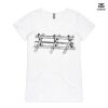 ASColour Ladies 'Bevel' V-Neck Tshirt Thumbnail