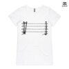 ASColour Ladies 'Bevel' V-Neck Tshirt Thumbnail