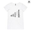 ASColour Ladies 'Bevel' V-Neck Tshirt Thumbnail