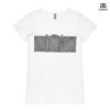 ASColour Ladies 'Bevel' V-Neck Tshirt Thumbnail