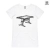 ASColour Ladies 'Bevel' V-Neck Tshirt Thumbnail