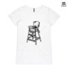 ASColour Ladies 'Bevel' V-Neck Tshirt Thumbnail
