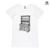 ASColour Ladies 'Bevel' V-Neck Tshirt Thumbnail