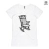 ASColour Ladies 'Bevel' V-Neck Tshirt Thumbnail
