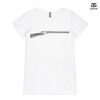 ASColour Ladies 'Bevel' V-Neck Tshirt Thumbnail