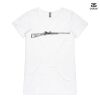 ASColour Ladies 'Bevel' V-Neck Tshirt Thumbnail