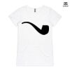 ASColour Ladies 'Bevel' V-Neck Tshirt Thumbnail
