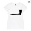 ASColour Ladies 'Bevel' V-Neck Tshirt Thumbnail