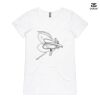 ASColour Ladies 'Bevel' V-Neck Tshirt Thumbnail