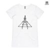 ASColour Ladies 'Bevel' V-Neck Tshirt Thumbnail