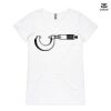 ASColour Ladies 'Bevel' V-Neck Tshirt Thumbnail