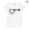 ASColour Ladies 'Bevel' V-Neck Tshirt Thumbnail