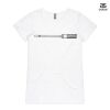 ASColour Ladies 'Bevel' V-Neck Tshirt Thumbnail