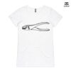 ASColour Ladies 'Bevel' V-Neck Tshirt Thumbnail