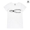 ASColour Ladies 'Bevel' V-Neck Tshirt Thumbnail