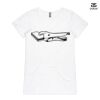 ASColour Ladies 'Bevel' V-Neck Tshirt Thumbnail