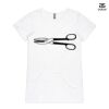 ASColour Ladies 'Bevel' V-Neck Tshirt Thumbnail