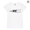 ASColour Ladies 'Bevel' V-Neck Tshirt Thumbnail