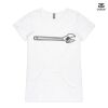 ASColour Ladies 'Bevel' V-Neck Tshirt Thumbnail