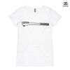ASColour Ladies 'Bevel' V-Neck Tshirt Thumbnail