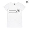 ASColour Ladies 'Bevel' V-Neck Tshirt Thumbnail