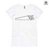 ASColour Ladies 'Bevel' V-Neck Tshirt Thumbnail