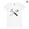 ASColour Ladies 'Bevel' V-Neck Tshirt Thumbnail