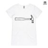ASColour Ladies 'Bevel' V-Neck Tshirt Thumbnail