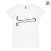 ASColour Ladies 'Bevel' V-Neck Tshirt Thumbnail