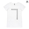 ASColour Ladies 'Bevel' V-Neck Tshirt Thumbnail