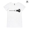 ASColour Ladies 'Bevel' V-Neck Tshirt Thumbnail