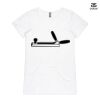 ASColour Ladies 'Bevel' V-Neck Tshirt Thumbnail
