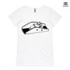 ASColour Ladies 'Bevel' V-Neck Tshirt Thumbnail