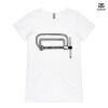 ASColour Ladies 'Bevel' V-Neck Tshirt Thumbnail