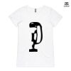 ASColour Ladies 'Bevel' V-Neck Tshirt Thumbnail