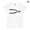 ASColour Ladies 'Bevel' V-Neck Tshirt Thumbnail