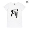 ASColour Ladies 'Bevel' V-Neck Tshirt Thumbnail