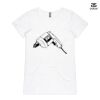 ASColour Ladies 'Bevel' V-Neck Tshirt Thumbnail