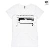 ASColour Ladies 'Bevel' V-Neck Tshirt Thumbnail