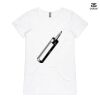 ASColour Ladies 'Bevel' V-Neck Tshirt Thumbnail