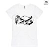 ASColour Ladies 'Bevel' V-Neck Tshirt Thumbnail