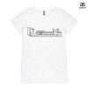 ASColour Ladies 'Bevel' V-Neck Tshirt Thumbnail