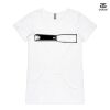 ASColour Ladies 'Bevel' V-Neck Tshirt Thumbnail