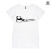 ASColour Ladies 'Bevel' V-Neck Tshirt Thumbnail
