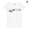 ASColour Ladies 'Bevel' V-Neck Tshirt Thumbnail